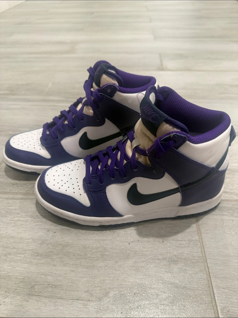Nike Dunk High GS Electro Purple
